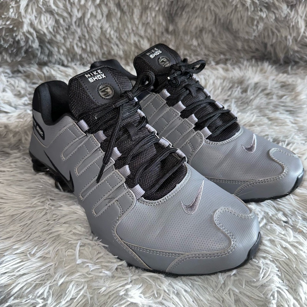 Nike Mens Shox NZ Rare 2014 Dark Grey Shoes 378341-005 Sz 12 Sneakers